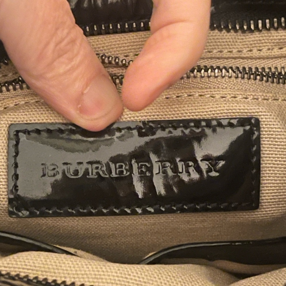 ✨Make an Offer!! ✨. Burberry Tan and Black Check Crossbody Bag- - Picture 6 of 9